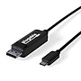 Plugable USBC-DP 6' USB 3.1 Type C to DisplayPort Audio/Video Cable, Black~#|#~F6C9D09C-490F-4E1F-93AC925A312139AE_sc7