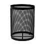 Alpine Industries 4460 Series Steel Mesh Outdoor Trash Can with Liner, 36 Gallon, Black (ALP4460-01-BLK)~#|#~F6CBA156-008B-4F54-9110D8FABCC93664_sc7