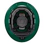 Ergodyne Skullerz 8963 PC-ABS Type II, Class E, 6-point Ratchet Suspension Full Brim Safety Helmet, Green (60545)~#|#~F6CED272-00CA-4B58-B9D37C7F08036609_sc7