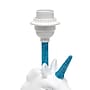 Creekwood Home Whimsilux 15.5" LED Table Lamp, White/Blue Glitter (CWT-2023-BL)~#|#~F6D07B32-459F-4A70-94C9FE1985D2346A_sc7