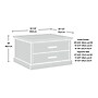 Sauder Aspen Post 32"W x 30"D Coffee Table, Prime Oak (433960)~#|#~F6D36305-99D1-40AD-9DA358D671F7B325_sc7
