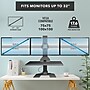 Mount-It! Electric Adjustable Triple Monitor Standing Desk Converter for 32" Monitors, Holds 13.2 lbs., Black(MI-7983)~#|#~F6D3E160-797A-4764-A659302C2D3938BD_sc7