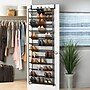 Whitmor 36-Pair Over-the-Door Shoe Rack, Gunmetal (6037-7037-GM-SIOC)~#|#~F6D522FC-5C80-44A7-AC09B1109109F852_sc7
