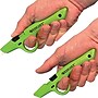 Westcott Full Size Retractable Ceramic Box Cutter, Green, 6/Box (17530)~#|#~F6D67220-1ECD-432F-A08DAD4C62A2E993_sc7