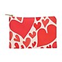 DENY Designs Revive Hearts 12" Polyester Travel Pouch, Water Resistant, Multicolored (89152-WPOFMD)~#|#~F6DA666E-BF1C-4129-ABECB27AF88974B6_sc7