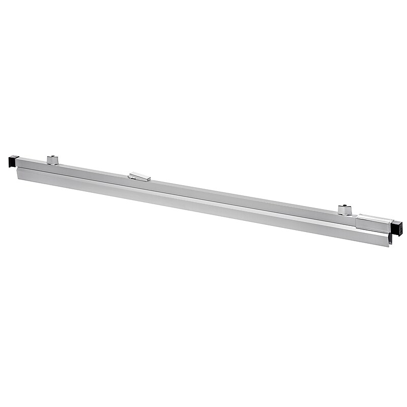 AdirOffice Hanging Clamp Document Holder, 30", Horizontal, Silver Aluminum, 12/Pack (ADI6036--2) image 1