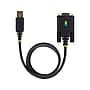StarTech 3.3' USB-A to RS-232 Serial Adapter Cable, Male to Male, Black, 'DI Chip, COM Retention (1P3FFCNB-USB-SERIAL)~#|#~F6E10E06-1172-4838-8248C6F827582D87_sc7