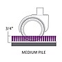 Staples Carpet Chair Mat with Lip, 45" x 53", Designed for Medium-Pile Carpet, Clear Vinyl (122233)~#|#~F6E38AC3-8898-4F53-85894120E827088A_sc7