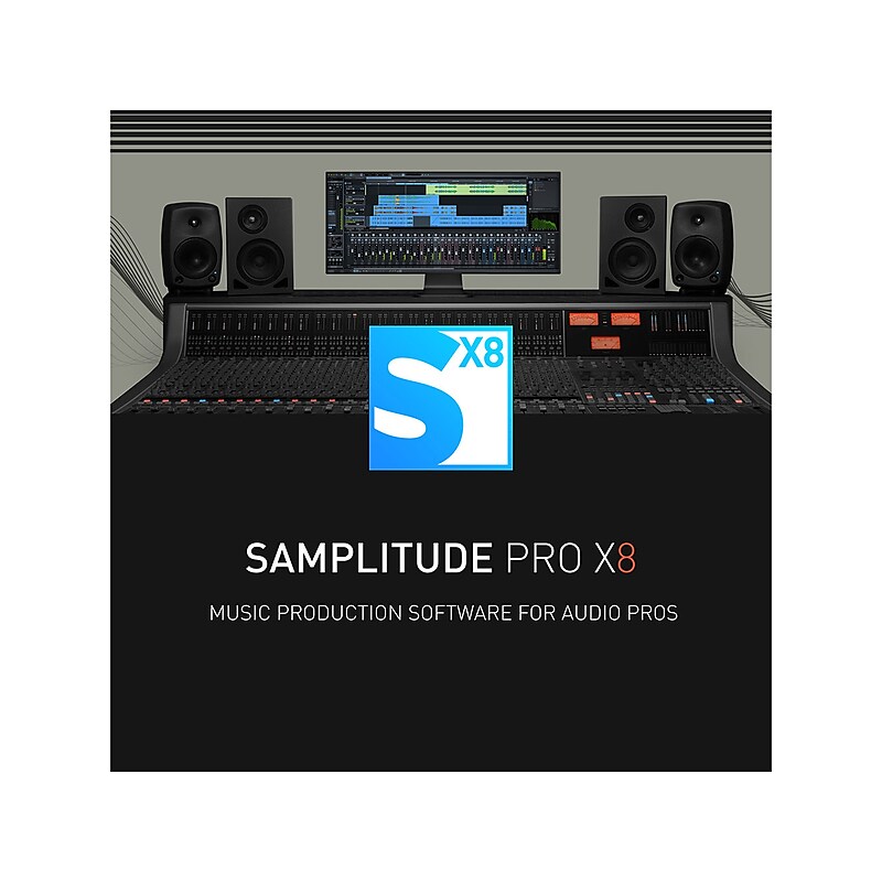 Magix Samplitude Pro X8 for 1 User, Windows, Download (639191910203) image 1