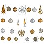 Nearly Natural Holiday Shatterproof Bronze Christmas Tree Ornament Box Set, 52/Set (D1003-BZ)~#|#~F6F020BE-5B9C-414F-B7D5968F620A575E_sc7