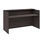 Bush Business Furniture Arrive 72"W Reception Desk with Shelf, Storm Gray (AVD172SGK)~#|#~F6F9B5A6-9D54-4C95-B62E6B7F854B782E_sc7