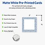 Avery Polka Dots Design Matte Blank Card, White, 120/Pack (S00-F8Q)~#|#~F6FD9994-ECEE-4027-B4EA7F47C5E4319A_sc7