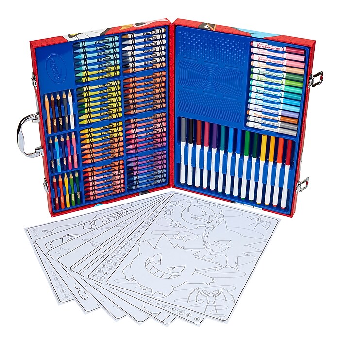 Crayola Imagination Art Set, Pokémon, 115 Pieces/Set (BIN042925