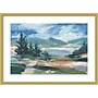 Amanti Art Pastel Lake View I by Ethan Harper Wood Framed Wall Art Print, 25"W x 19"H (A42679040933)~#|#~F6FFF4A1-8072-4455-8756013F972BCD4F_sc7