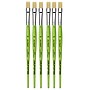 da Vinci FIT Synthetics Oil and Acrylic Synthetic Student Flat Brush, 6 /Pack (DVXVA37910-6)~#|#~F703B65E-51B6-4DE6-8C1D511A29340A4D_sc7