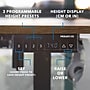 Mount-It! 63"W Electric L-Shaped Corner Adjustable Standing Desk, Rustic Brown/Black (MI-15010)~#|#~F708858F-A4B0-40A4-AA38A71866FBF3BB_sc7
