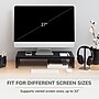 Anji Mountain Mango Wood Monitor Stand, Up to 32" Monitor, Black (MS-FNG-BLK)~#|#~F70A786B-4AFE-43BC-B5AAD55D3A3DAFCB_sc7
