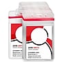 Staples Vertical Sealable ID Badge Holders, 5" x 3", Vinyl, Clear, 50/Pack (51923)~#|#~F7102CB0-D6AA-4521-9865B9A6A3731C23_sc7