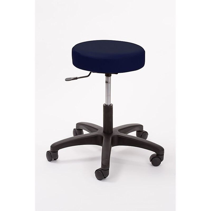 Brandt Industries Armless Vinyl Medical Stool (13421 Navy) image 1