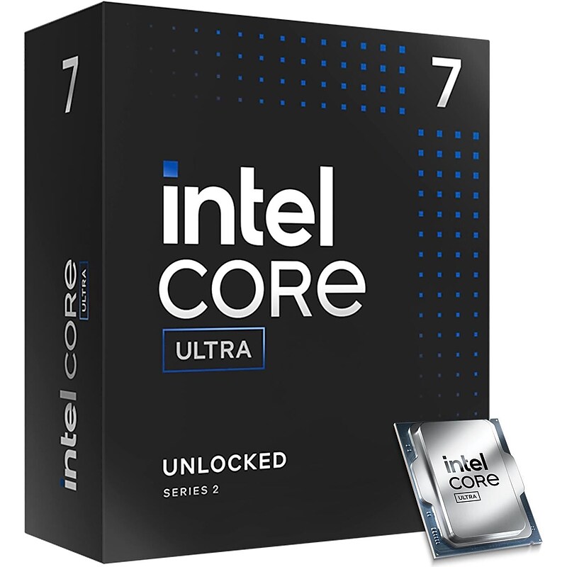 Intel Core Ultra 7 265K 20-Core 5.5 GHz Computer Processor, LGA 1851 (BX80768265K) image 1