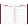 AT-A-GLANCE Standard Hardcover 2026 Daily Diary, 5.75" x 8.25", Wide-Ruled, Red (SD387-13-26)~#|#~F713305A-FE8F-4F7D-9A2B353D99FB2178_sc7