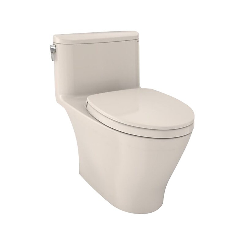 Toto Nexus 1.28 gal. TORNADO FLUSH One-Piece Toilet, Sedona Beige (MS642124CEFG#12) image 1