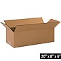 20" x 8" x 6" Shipping Boxes, 32 ECT, Brown, 25/Bundle (2086)~#|#~F7198439-4AD4-443C-987A03BFF78404F1_sc7