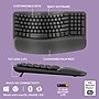 Logitech Ergo Series Wave Keys Wireless Ergonomic Keyboard, Graphite (920-011898)~#|#~F719F76A-DF84-4A12-93BF6CB84948AF61_sc7