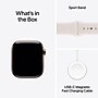 Apple Watch Series 11 GPS + Cellular Smartwatch, 42mm, Gold Titanium Case with Light Blush Sport Band, Medium/Large (MF8X4LW/A)~#|#~F71AC13B-BB6D-4CFD-B7FA151381E14733_sc7