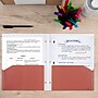 Five Star 100% Recycled 3-Hole Punched 2-Pocket Paper Folder, Assorted Colors (330027-22)~#|#~F71AFC78-81C7-4ABD-A76588BE1E7C8999_sc7