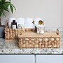 Household Essentials Woven Storage Wicker Basket with Handles, Natural, 2/Set (ML-6650)~#|#~F71E857E-249D-4D12-AF8431A1DDDE715B_sc7