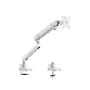 Amer Adjustable Articulating Spring Monitor Arm, Up to 40" Monitor, White (HYDRA1B-W)~#|#~F720042D-6407-4675-876744B74B113977_sc7