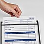 Staples Heavy Weight Stitched Job Ticket Holder, 8.5" x 11", Clear, 25/Pack (17700)~#|#~F729256C-8D2A-4B83-8974B2CDD02EDB95_sc7