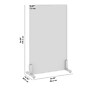 Bush Business Furniture Fabric Freestanding Privacy Panel, 55"H x 34"W, Warm Beige (PSP134WB-03)~#|#~F72B395B-B730-4C8E-8905CF43CCA02414_sc7