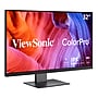 ViewSonic ColorPro 32" 4K Ultra HD 60Hz LCD Monitor, HDR400, Black/Silver, Universal Docking Station (VP3276T-4K)~#|#~F72C7827-8208-4975-98FEE28B09547E7D_sc7