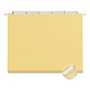 Universal Recycled Hanging File Folder, Letter Size, Yellow, 25/Box (UNV14119)~#|#~F73406DE-89D3-406D-B7B12957FE64DB75_sc7