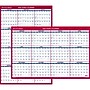 2026 AT-A-GLANCE 36" x 24" Yearly Wet-Erase Wall Calendar, Reversible, White/Red (PM26P-28-26)~#|#~F737F6A7-A123-48DA-B1E0B6884EED4C02_sc7