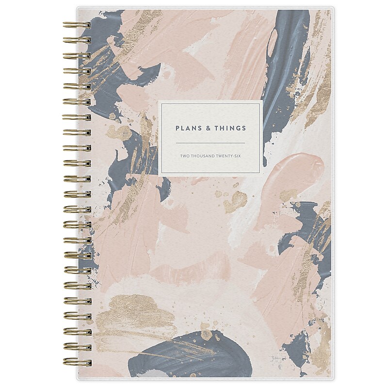 2026 Blue Sky Madiya 8" x 5" Weekly & Monthly Personal Organizer, Plastic Cover (154805) image 1