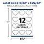 Avery Laser/Inkjet Decorative Edge Multipurpose Labels, 2.2813" x 1.8438", White, 300 Labels/Pack (94603)~#|#~F73E2D20-2813-4C23-8FF1ADE957328E6E_sc7