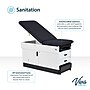 Viva Comfort Slimline Exam Table Base with Leg Rest, Step Stool and Drawers, 420 lbs Capacity, Black (ADI996-FBASE-M2-BLK)~#|#~F7402B37-46EE-41F3-893A467853B72EEA_sc7