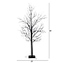 Nearly Natural Pre-Lit Halloween Black Twig Artificial Tree, 5' (T5167)~#|#~F74A6A03-74B0-4687-AEB14CDBED8477B9_sc7