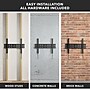 Mount-It! Fixed Wall TV Mount for LCD (Low Profile Slim), Lockable, Screen Size: 32"-55", 77 lbs. Max. (MI-3050)~#|#~F74C3143-83E6-4B16-832648EBC9DC49E6_sc7
