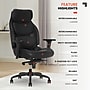 Sharper Image Algrove Comfort-X Ergonomic Swivel Executive Massage Chair, Black/Dark Gray (60117-BLKGRY)~#|#~F7502EFD-74A3-465B-B8DAE5D0FB686B5F_sc7