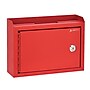 AdirOffice Steel Multipurpose Drop Box Interoffice Mailbox, Medium, Red (631-02-RED-PKG)~#|#~F750B32A-0D34-487C-997B8BEB55DDD8C8_sc7