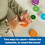 Learning Resources Mini Number Treats Toy Cookie Set, Assorted Colors (LER6798)~#|#~F7544D14-5E4E-476B-98CE4416C3D91A37_sc7