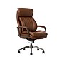 La-Z-Boy Nova Ergonomic Polyurethane Swivel Executive Chair, Cognac (52372-CBRN)~#|#~F7571948-BB2A-4F37-A83793C52D8DAA5A_sc7
