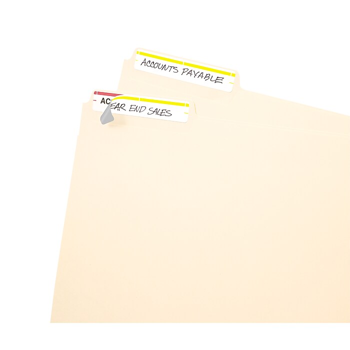 Avery Easy Peel Laser/Inkjet File Folder Labels, 4