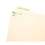 Avery Easy Peel Laser/Inkjet File Folder Labels, 4" x 6" Sheets, 2/3" x 3-7/16", White/Yellow, 252 Labels/Pack (5209)~#|#~F75AFA91-D729-4367-8739762CE27A892D_sc7