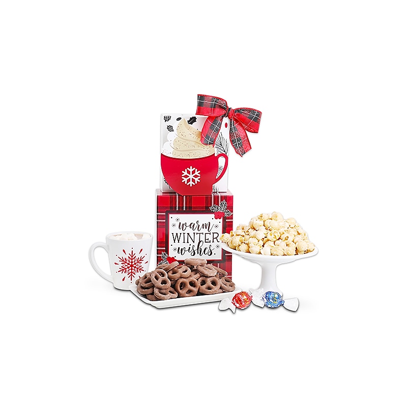 Alder Creek Winter Wishes Gift Tower Gift Basket (FG08143-1PK) image 1