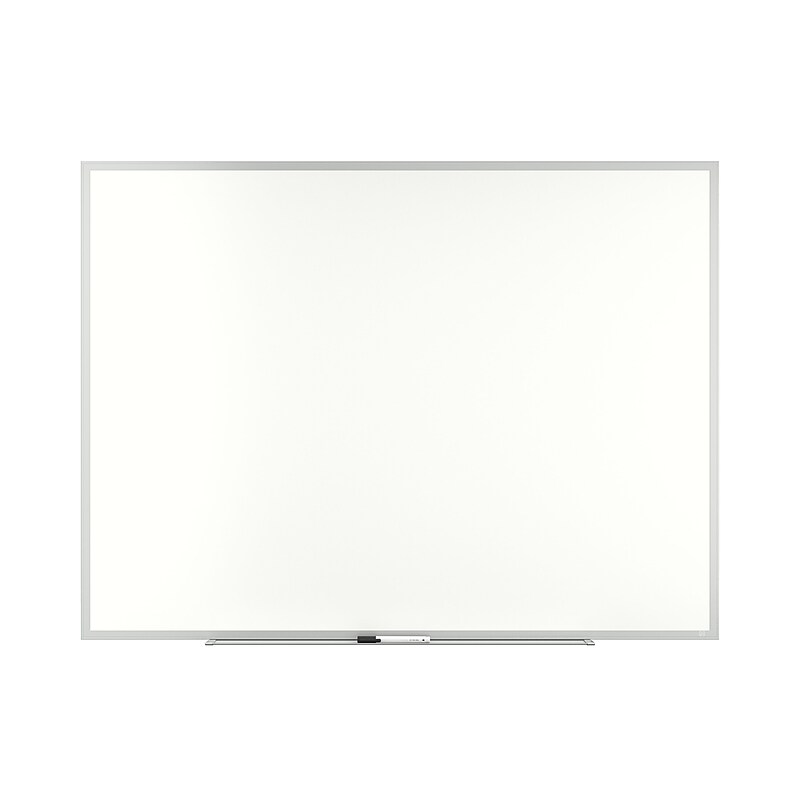 TRU RED™ Melamine Dry Erase Board, Gray Frame, 4' x 3' (TR59354) image 1